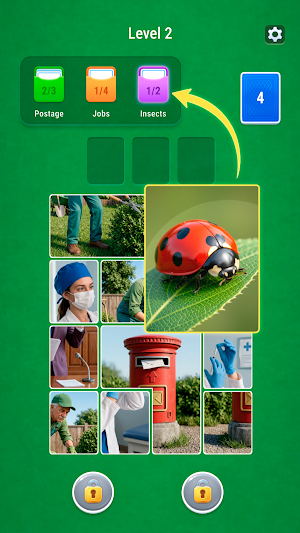 Word Jigsort – Associations Screenshot 1