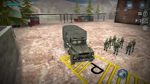 Army Truck Checkpost Drive 3D Screenshot 1