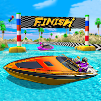 Jet Ski Boat Racing Stunt Game