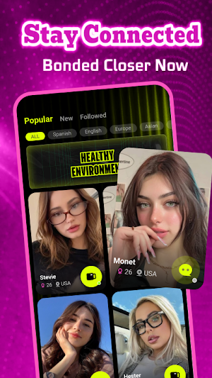 Glowen - Instant Chat Screenshot 1