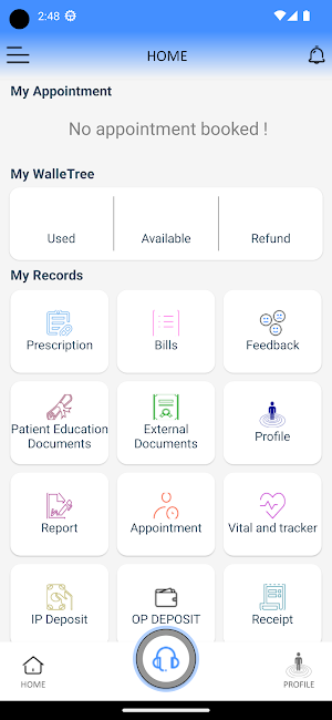 ISIC Patient Portal Screenshot 2