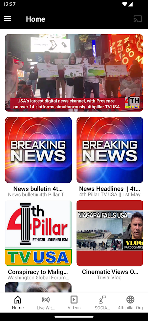 4thpillar TV USA Screenshot 0