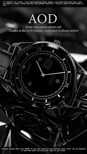 Classic Watch Face CWF007 Screenshot 3