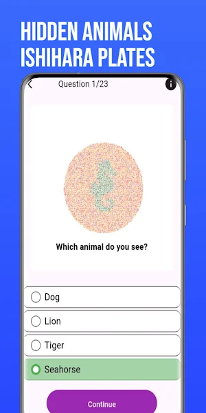 Color Blind Test Screenshot 3