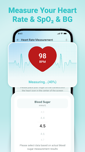 Blood pressure&Health Tracker Screenshot 2