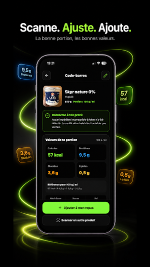 Scanne Ta Bouffe : Calories Screenshot 3
