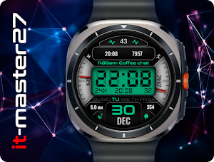 it-M004: Digital Watch Face Screenshot 3