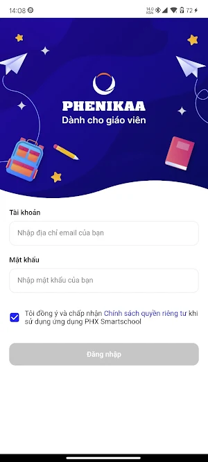 Giáo Viên - Phenikaa School Screenshot 0