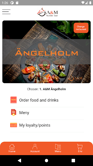 A&M Sushi Bar Screenshot 0