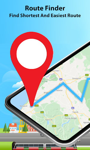 GPS Alarm Route Finder - Map Alarm & Route Planner Screenshot 0