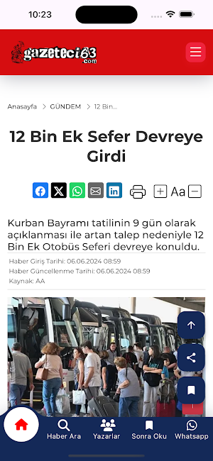 Gazeteci63 Screenshot 1