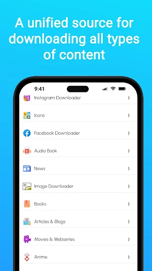 LinkFinder : Download it all Screenshot 0
