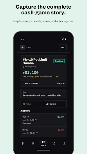 SmallBlind - Bankroll Tracker Screenshot 2