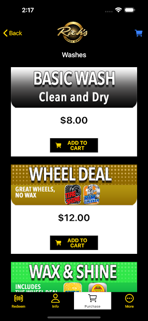 Rich's Wash Dat Screenshot 1