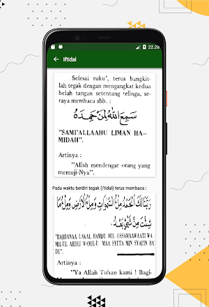 Sholat: Belajar Tuntunan Screenshot 3