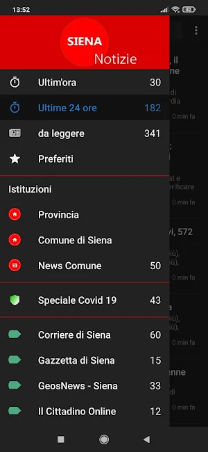 Siena notizie Screenshot 0