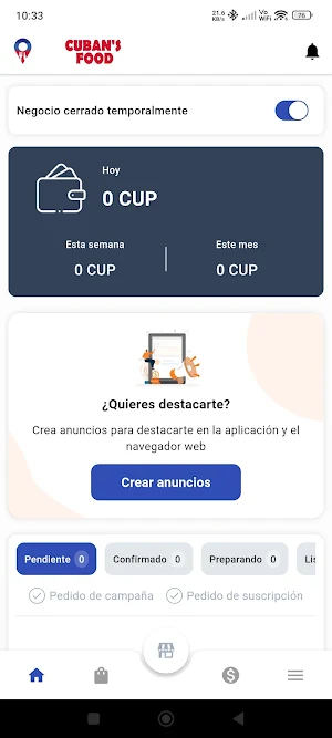 Cuban's Food - Business Screenshot 0