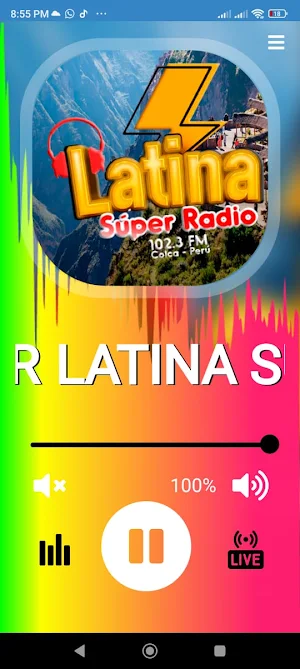 Latina Super Radio Screenshot 1