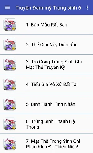 Truyen Dam my Trong sinh offline 2020 - part 6 Screenshot 2