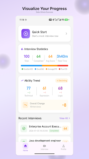 PrepMaster: AI Mock Interview Screenshot 0