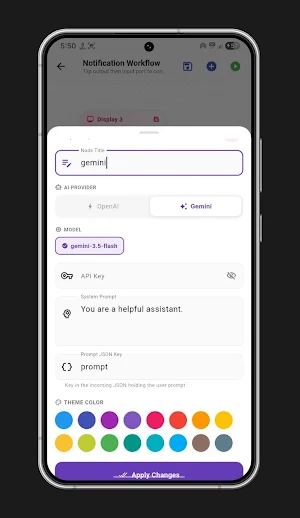 Workflow AI –Mobile Automation Screenshot 3
