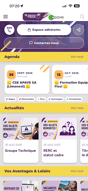 FIECI apave Screenshot 1