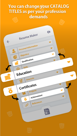 Resume Builder - CV Maker App Screenshot 3