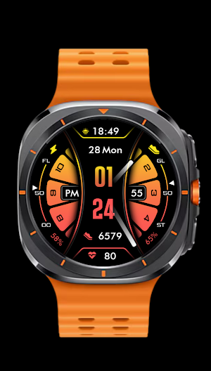 Colorful - Hybrid | Watch face Screenshot 3