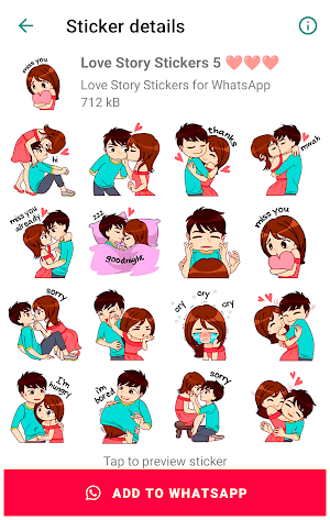 Love Story WASticker Screenshot 3