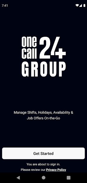 OneCall24 Group Screenshot 0