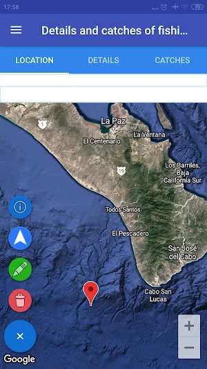 GPS Fishing Tracker Screenshot 0