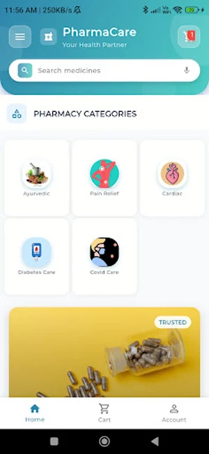Pharmacy App Screenshot 2