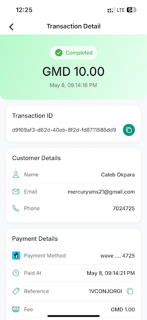 Modem Pay Merchant Screenshot 3