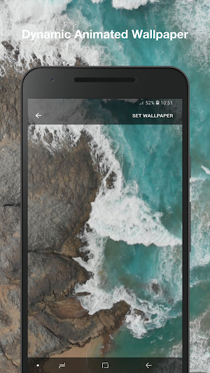Aerial Real Beach Wallpaper Screenshot 1