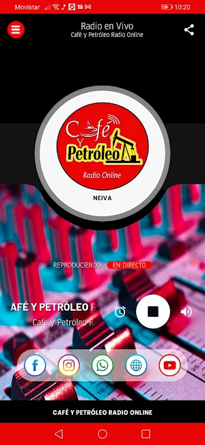 Café y Petróleo Radio Screenshot 0