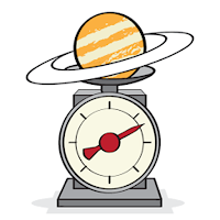 Weight on solar planets
