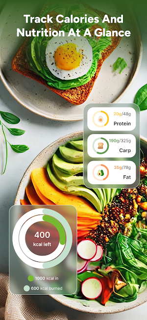 AI Calorie & Diet Tracker Screenshot 1