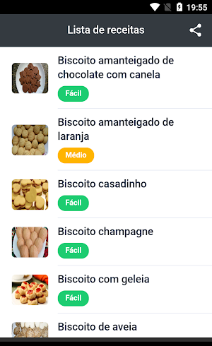 Receitas de Biscoitos e Rosquinhas Screenshot 2
