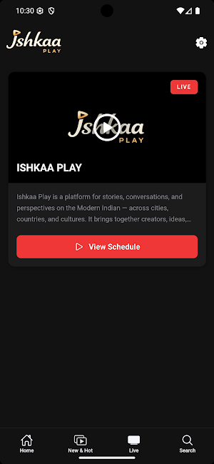ISHKAA PLAY Screenshot 1