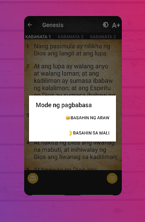 Bibliya sa tagalog Screenshot 1