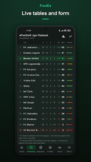 FootEx Esports Tournament Screenshot 1