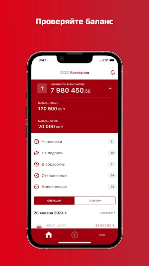 KZI BANK BUSINESS Screenshot 1