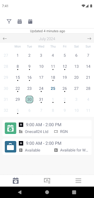 OneCall24 Group Screenshot 2