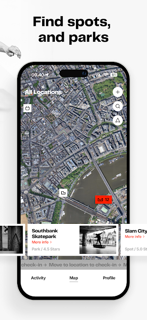 MYSKATE: Skateboard App Screenshot 1