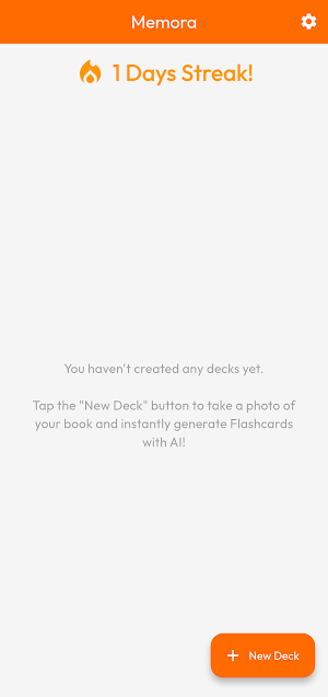 Memora App Screenshot 0