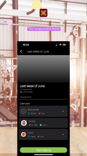 JF Sports Performance Screenshot 2