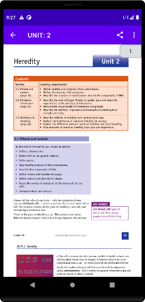 Biology Grade 10 Screenshot 2