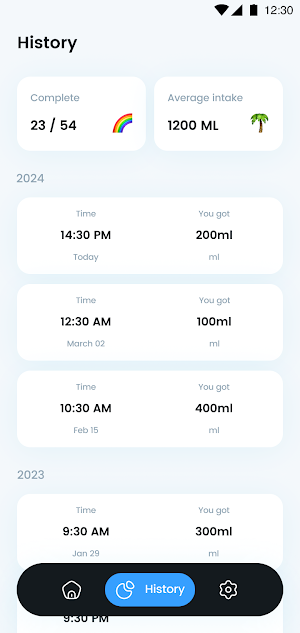 HydroApp Screenshot 3