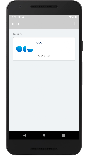 OCU Certificate Wallet Screenshot 3