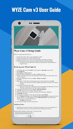WYZE Cam v3 User Guide Screenshot 3